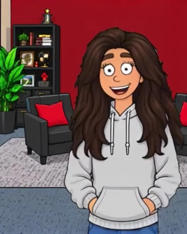 Gina Stabaloto, the newest Tooned-in employee